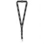 Afneembare polyester keycord met reflecterende draden