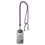 Crossbody, trendy duotone lanyard telefoonhouder van polyester Crossbody, trendy duotone lanyard telefoonhouder van polyester