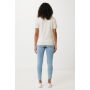 IQONIQ Yala dames lichtgewicht gerecycled katoen t-shirt, natural raw (L)