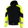 Softshell Capuchon Reflective Redefined 406111 Black-Fluor Yellow 3XL