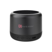 Peblo RCS 3W speaker met vervangbare batterij, grijs