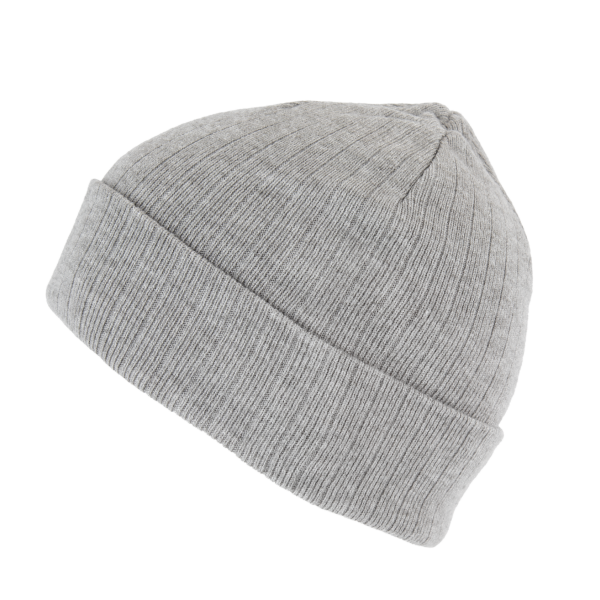 Gebreide muts - K-up Gold Label Ashen Grey Heather One Size Gebreide muts - K-up Gold Label Ashen Grey Heather One Size