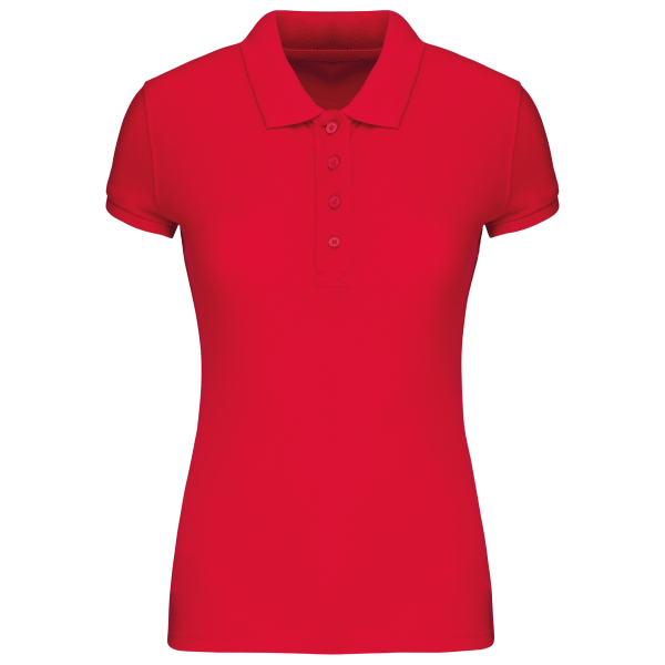 BIO piqué damespolo korte mouwen