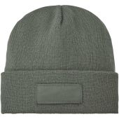 Boreas beanie met patch - Groen Boreas beanie met patch - Groen