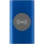 Juice type-C draadloze powerbank van 4000 mAh van gerecycled aluminium - Koningsblauw