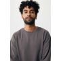 IQONIQ Kruger gerecycled katoen relaxed sweater, antraciet (M)