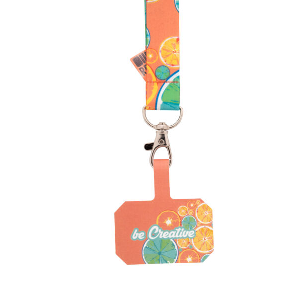 SuboFob Mobile RPET - custom made RPET-mobiele polsband