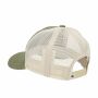 Vintage Organic Trucker Cap - Olijfgroen/Wit
