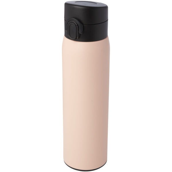 Sika 450 ml RCS certified recycled stainless steel insulated flask - Pale blush pink