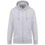 Hooded Sweater Met Rits Ash Heather XS