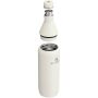 Stanley All Day Slim 600 ml waterfles - Crème