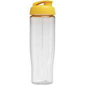 H2O Active® Tempo 700 ml sportfles met flipcapdeksel - Transparent/Geel
