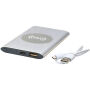 Juice 4000 mAh draadloze powerbank - Zilver