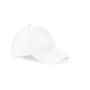 ULTIMATE 6 PANEL CAP, WHITE, One size, BEECHFIELD