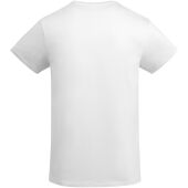 Breda kortärmad T-shirt för herr - Vit - S