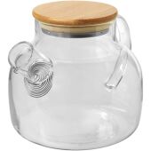 Zen theepot met zeef en bamboe deksel
