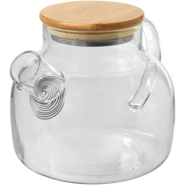 Zen theepot met zeef en bamboe deksel
