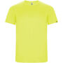Imola sportshirt met korte mouwen voor kinderen - Fluor Yellow - 12