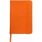 Notitieboek Brigitta | Gerecycled PU | A5 | Blanco oranje Notitieboek Brigitta | Gerecycled PU | A5 | Blanco oranje
