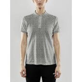 Core blend polo shirt wmn grey melange xxl