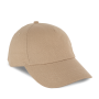 Canvaskatoenen pet met 5 panelen - K-up Gold Label Oak Brown One Size