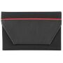 CreativDesign® "ColourStripe" ID-kaarthouder zwart/rood