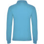 Estrella damespolo met lange mouwen - Turquoise - 3XL