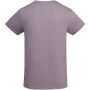 Breda biologisch katoenen herenshirt met korte mouwen - Zacht lila - S