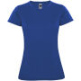 Montecarlo sportshirt met korte mouwen voor dames - Koningsblauw - S