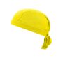 Functional Bandana Hat yellow one size