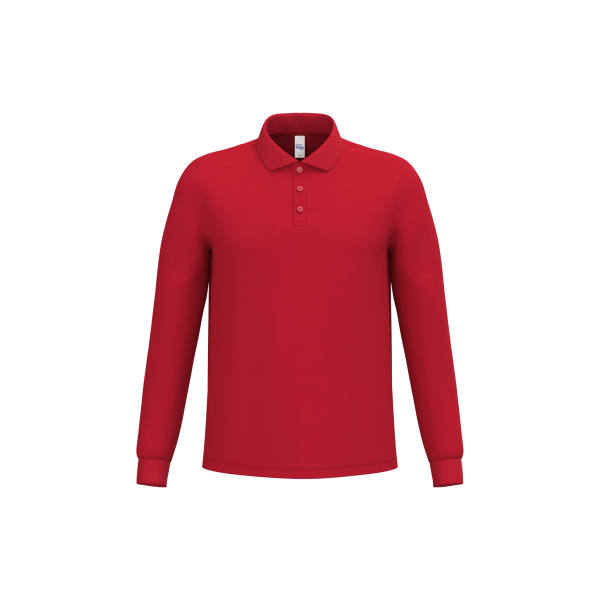 LSL Herren Piqué-Poloshirt Ideal Red 5XL LSL Herren Piqué-Poloshirt Ideal Red 5XL