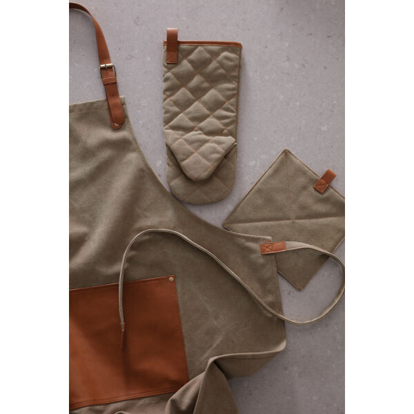 VINGA Asado keukenschort, bruin VINGA Asado keukenschort, bruin