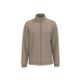 Verstelbaar fleecevest met elastische mouwboorden Light Sand 6XL