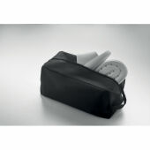 SHOETOGO - 600D RPET Schoenentas - Zwart