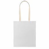 ZEVRA COLOUR - Katoenen boodschappentas - Wit