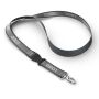 Afneembare polyester keycord met reflecterende overlay