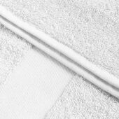 Sophie Muval handdoek gerecycled 140x70 cm, 450 gr/m² - Wit