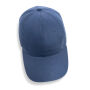 Impact AWARE™  6 panel 190gr gerecycled katoenen cap, donkerblauw