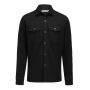 Harvest Hicksville Waffle Knit Overshirt Black XXS