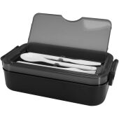 Snappy 1000 ml lunchbox en bestekset - Zwart