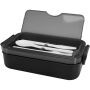 Snappy 1000 ml lunchbox en bestekset - Zwart