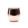 KEILA RVS mok met koperen coating - lichtbruin