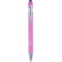 Aluminium balpen Primo roze