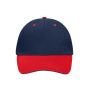 5 Panel Sandwich Cap navy/red/navy