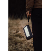 Nordic Drift Titan 10.000mAh solar powerbank met 3 panelen, zwart