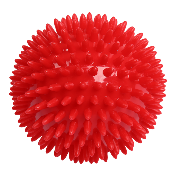 Massagebal / Egelbal 90mm/rood (neutraal)