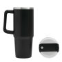DRINK DELUXE - Vacuüm drinkbeker zwart DRINK DELUXE - Vacuüm drinkbeker zwart