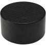 Ankaa 3W gerecycleerde aluminium draadloze Bluetooth®-speaker - Zwart
