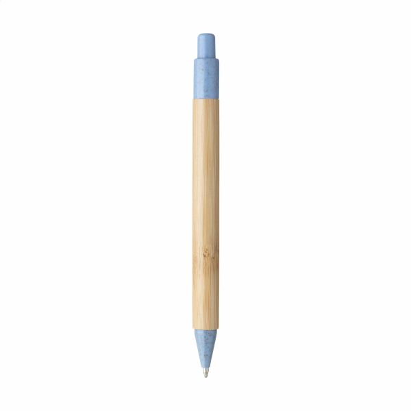 Bamboo Wheat Pen Kugelschreiber aus Weizenstroh - hellblau Bamboo Wheat Pen Kugelschreiber aus Weizenstroh - hellblau