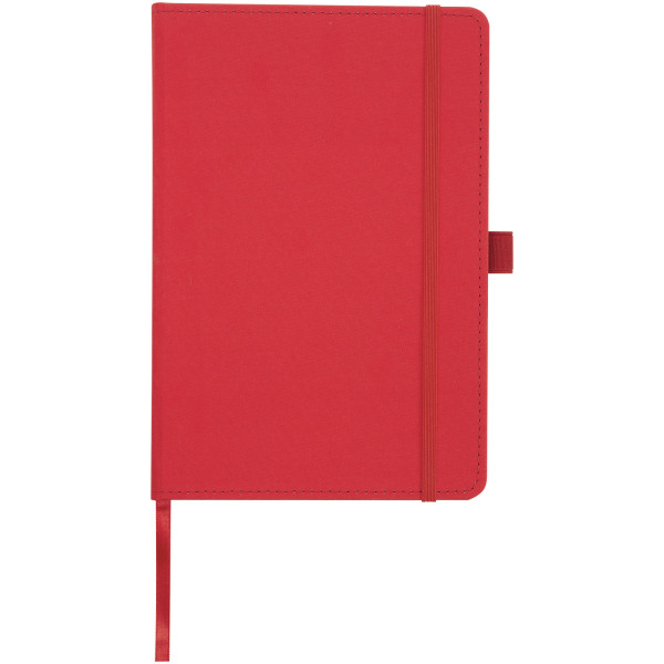 Thalaasa ocean-bound plastic hardcover notebook - Red
